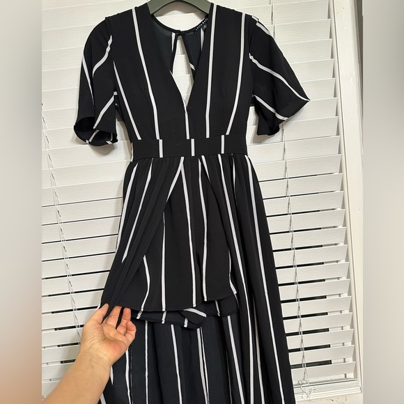 🛍️ Houte monde Black Romper with maxi skirt   size S - Picture 2 of 15